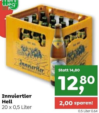 ADEG Innviertler Hell 20 x 0,5 Liter Angebot