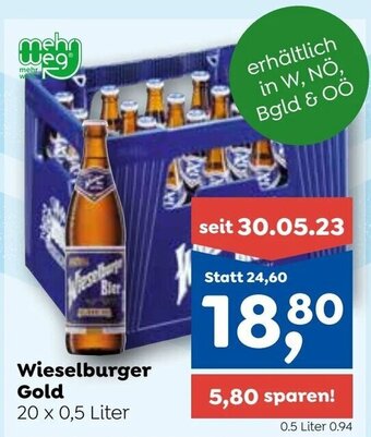 ADEG Wieselburger Gold 20 x 0,5 Liter Angebot