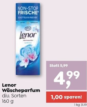 ADEG Lenor Wäscheparfum diu. Sorten 160 g Angebot