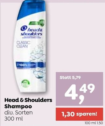 ADEG Head & Shoulders Shampoo div. Sorten 300 ml Angebot