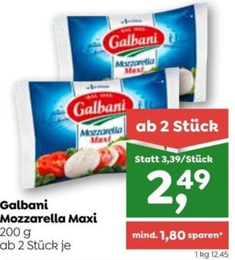ADEG Galbani Mozzarella Maxi 200 g Angebot