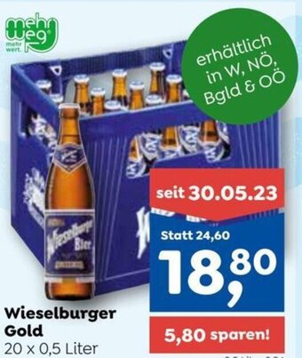 ADEG Wieselburger Gold 20 x 0,5 Liter Angebot