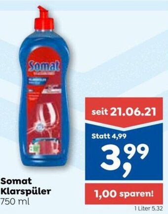 ADEG Somat Klarspüler 750 ml Angebot