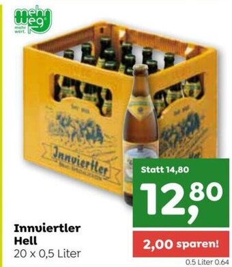 ADEG Innviertler Hell 20 x 0,5 Liter Angebot