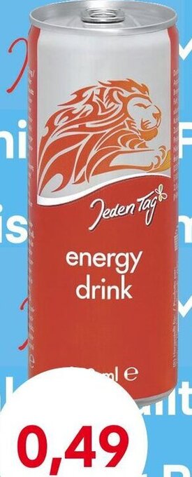 MPreis Jeden Tag energy drink Angebot