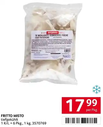 Transgourmet FRITTO MISTO tiefgekühlt per Pkg. Angebot