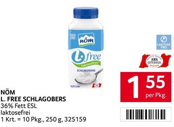 Transgourmet NÖM L. FREE SCHLAGOBERS 36% Fett ESL laktosefrei Angebot