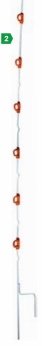 Lagerhaus GALLAGHER Pfahl Mehr-Drahtpfahl-Set Höhe: 1,50-1,99 m, Inhalt: 10 Stk. Angebot