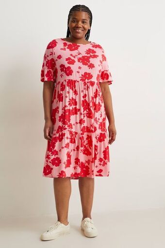 C&A A-linien kleid - geblümt Angebot