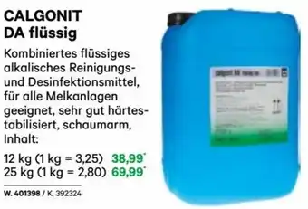 Lagerhaus CALGONIT DA flüssig 12 kg Angebot