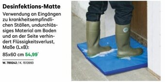 Lagerhaus Desinfektions-Matte 85x600 cm Angebot