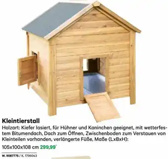 Lagerhaus Kleintierstall 105x100x108 cm Angebot