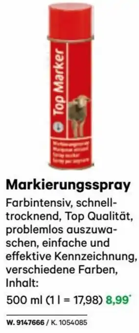 Lagerhaus Markierungsspray 500 ml Angebot