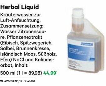 Lagerhaus Herbal Liquid 500 ml Angebot