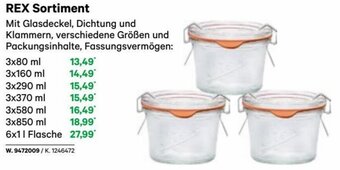 Lagerhaus REX Sortiment 3x80 ml Angebot