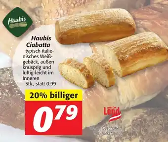 Strasser Markt Haubis Ciabatta Angebot