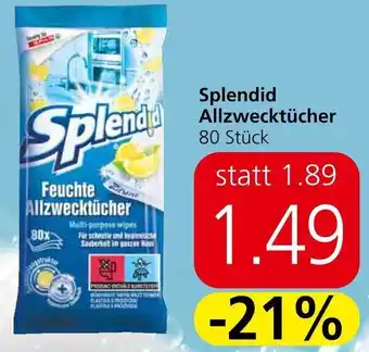 Spar Splendid Allzwecktücher 80 Stück Angebot