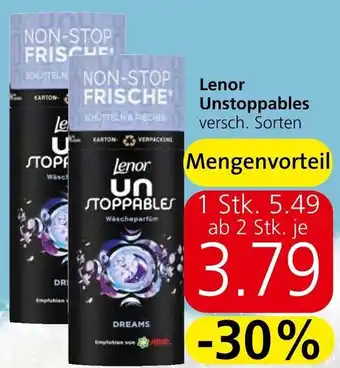 Spar Lenor Unstoppables versch. Sorten Angebot
