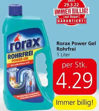 Spar Rorax Power Gel 1 Liter Angebot