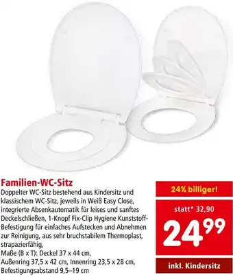 Interspar Familien-WC-Sitz inkl. Kindersitz Angebot