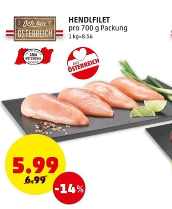 PENNY Hendlfilet Angebot