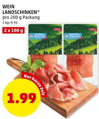 PENNY Wein Landschinken 2x100g Angebot