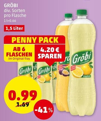 PENNY Gröbi 1,5L Angebot
