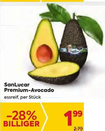 Billa SanLucar Premium-Avocado essreif, per Stück Angebot