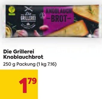 Billa Die Grillerei Knoblauchbrot 250 g Packung Angebot