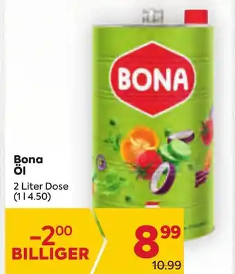 Billa Bona öl 2 Liter Dose Angebot
