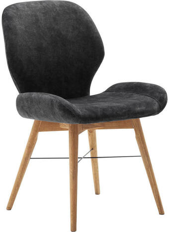 XXXLutz Stuhl in holz, textil anthrazit Angebot