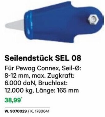 Lagerhaus Seilendstück SEL 08 Angebot