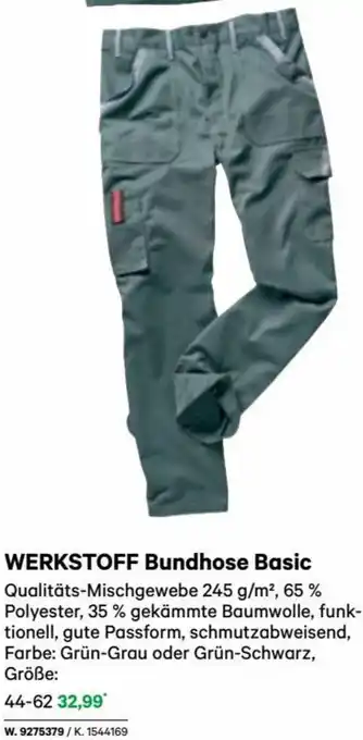 Lagerhaus WERKSTOFF Bundhose Basic Größe: 44-62 Angebot