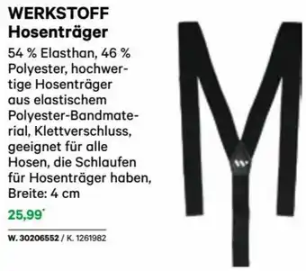 Lagerhaus WERKSTOFF Hosenträger Breite: 4 cm Angebot