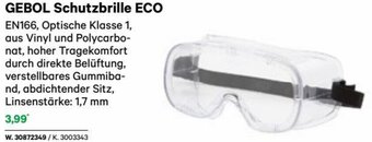 Lagerhaus GEBOL Schutzbrille ECO Angebot