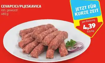 Hofer CEVAPCICI/PLJESKAVICA 480 g Angebot