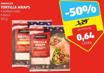 Hofer AMERICAN TORTILLA WRAPS 372 g Angebot