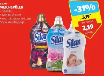 Hofer SILAN WEICHSPÜLER 55/52 Waschgänge Angebot