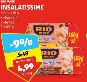 Hofer RIO MARE INSALATISSIME 2 x 160 g Angebot