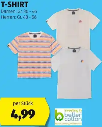 Hofer T-SHIRT Damen: Gr. 36-46 Herren: Gr. 48-56 Angebot