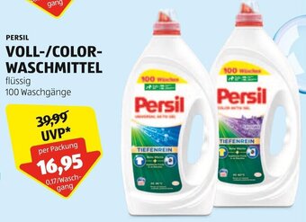 Hofer PERSIL VOLL-/COLOR-WASCHMITTEL Angebot