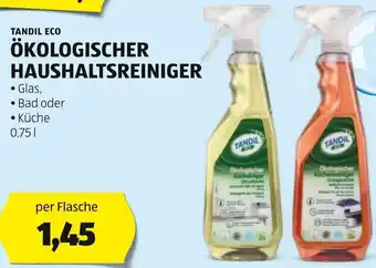 Hofer TANDIL ECO ÖKOLOGISCHER HAUSHALTSREINIGER 0,75 l Angebot
