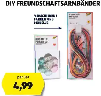 Hofer DIY FREUNDSCHAFTSARMBÄNDER per Set Angebot