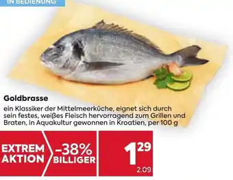 Billa Goldbrasse per 100 g Angebot