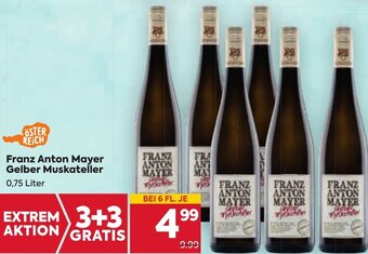 Billa Franz Anton Mayer Gelber Muskateller 0,75 Liter Angebot
