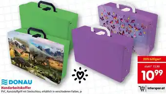 Interspar DONAU Handarbeitskoffer Angebot