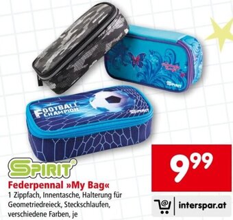 Interspar SPIRIT Federpennal >>My Bag<< Angebot