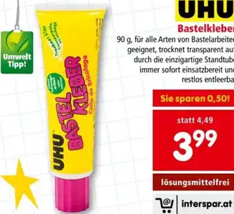 Interspar UHU Bastelkleber Angebot
