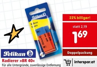Interspar Pelikan Radierer »BR 40<< Angebot