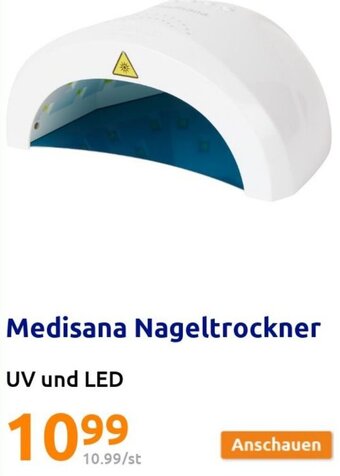 Action Medisana Nageltrockner UV und LED Angebot